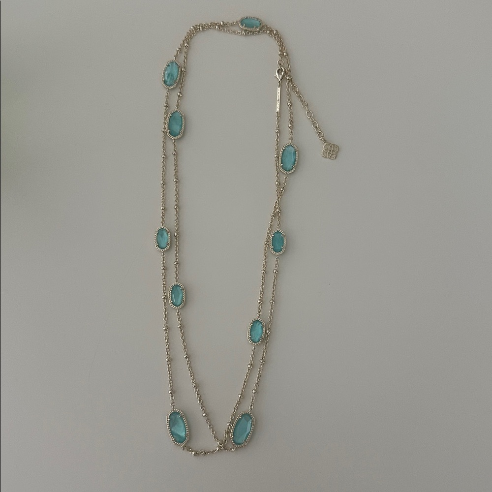Kendra Scott Long Stone Necklace NWOT